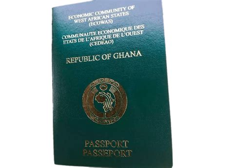 Passport Of The Republic Of Ghana Transparent Png Stickpng