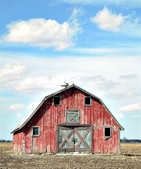 45 Beautiful Rustic And Classic Red Barn Inspirations Barn Pictures