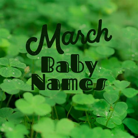 30 March Baby Names For Girls And Boys Wehavekids