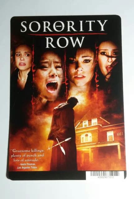 Sorority Row Horror Cover Art Mini Poster Backer Card Not A Movie 6