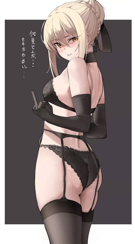 Saber Alter S Response To Your Command Spell K Pring654 Nudes