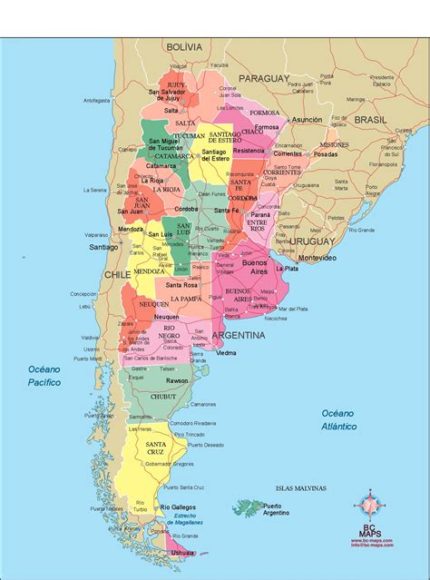 Mapa De Argentina Con Las Provincias Images And Photos Finder