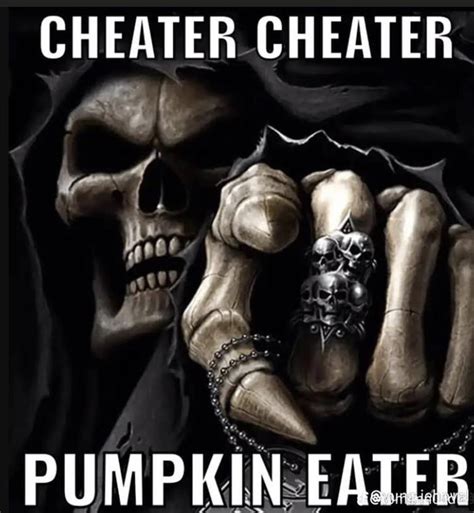 Cheater Cheater Pumpkin Eater Gag
