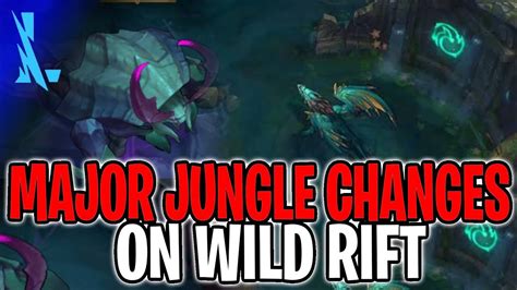 Major Jungle Changes On Wild Rift Patch 24 Rift Herald Vs Dragon