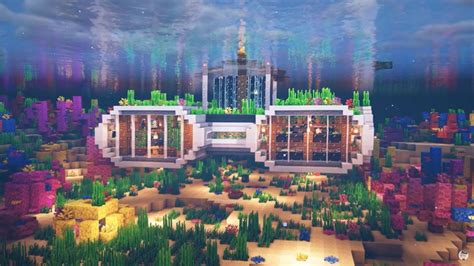 Minecraft Ocean Bases Are A Delicate Balance Of Slick Design And