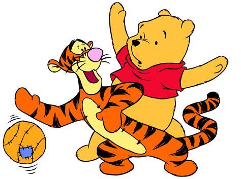 Winnie The Pooh Tigger And Ball Png Clip Art Best Web Clipart