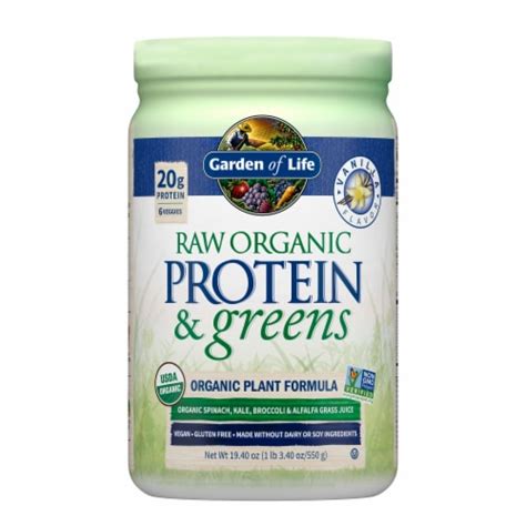 Garden Of Life Raw Protein And Greens Organic Plant Formula 1964 Oz