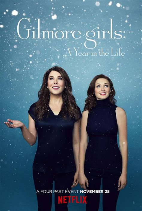 Gilmore Girls Netflix Shares A Year In The Life Official Art Gilmore