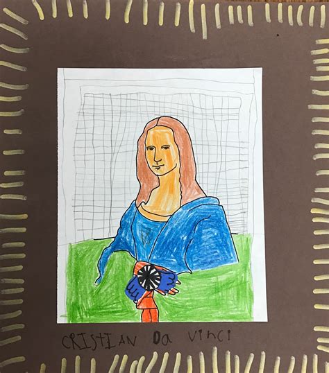Kathys Art Project Ideas Mona Lisa Parody Art Lesson