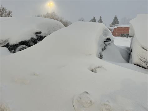 Digging Out Of More Than 6 Feet Of Lake Effect Snow