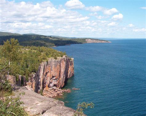 The Gorgeous Palisade Head Cliffs On Lake Superior