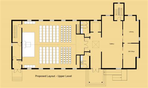 Designcustomcomputer Multipurpose Hall Architectural Plan