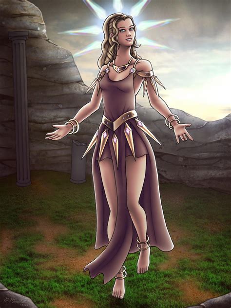 “theia The Dazzling Light” Me Digital 2020 — Theia The Greek Goddess Of Light Radiance And