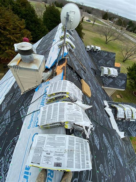 Excessive shingle residue in gutters is another sign you may need to replace shingles. New Roof and Gutters in Caddo Mills Northeast Texas ...