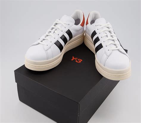 Adidas Y3 Y 3 Hicho Trainers White Black Unisex Sports