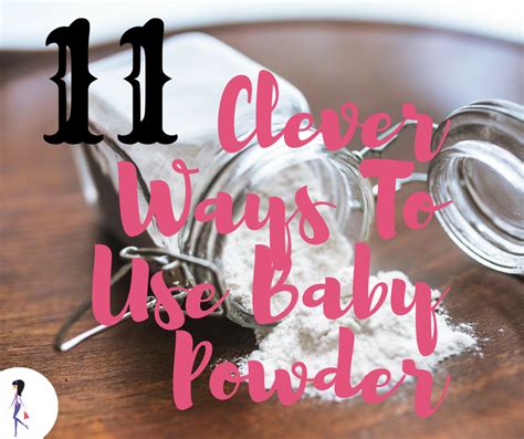 Clever Ways To Use Baby Powder Catchyfreebies