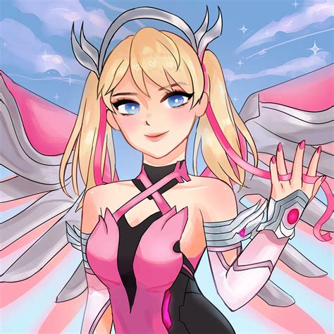 Maybe you would like to learn more about one of these? Pink Mercy by claudiantly on DeviantArt