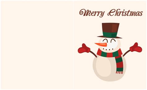 10 best free printable christmas card templates pdf for free at