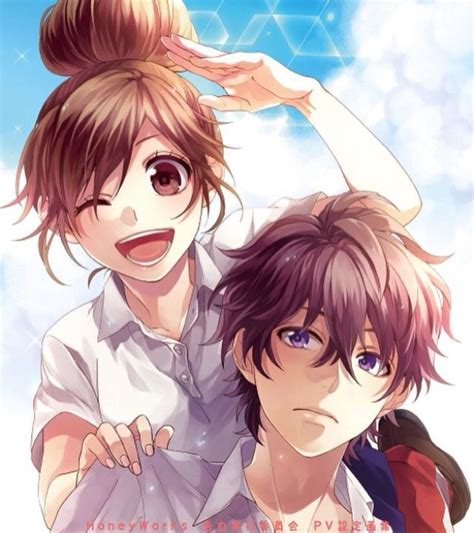 Honeyworks Kawaii Couple Parejas De Anime Parejas De Anime Manga