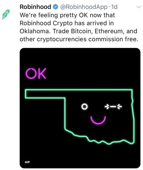 Maybe give robinhood some time to work out the kinks and get feedback on customers on how it can be better presented. Free Crypto Trading App Robinhood Available in Alaska and ...