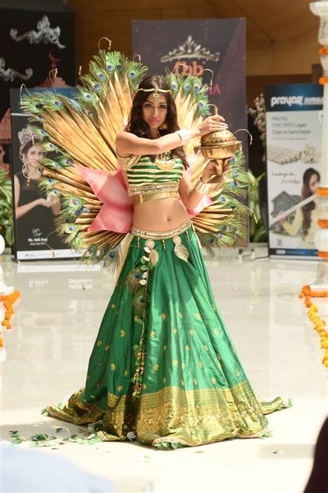 Femina Miss India 2016 Top 7 National Costume The Great Pageant Company