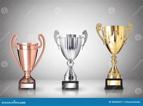 Trophies Stock Illustration Illustration Of Competition 38439037
