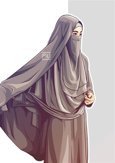 ♥hɪᴊᴀʙ Gɪʀʟ♥ Hijab Cartoon Islamic Girl Islamic Artwork