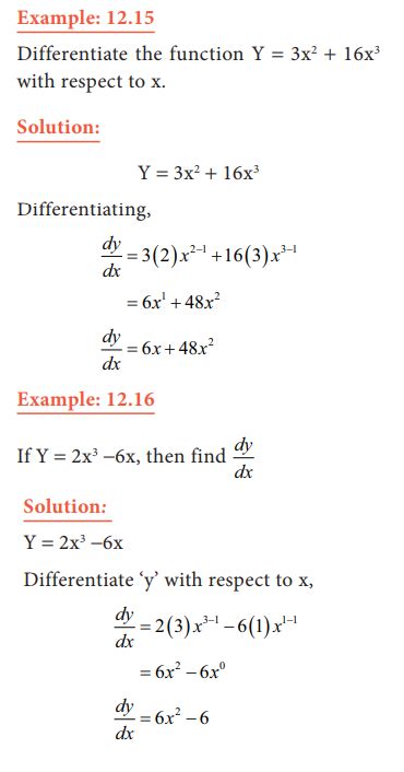 Differential Calculus Meaning Some Standard Forms Formula Solved