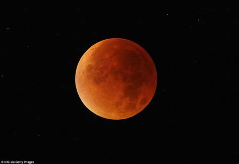 Blue Moon And Blood Moon To Align At End Of January Daily Mail Online