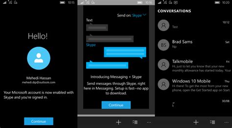 Skype for business receptionist night mode. Download Messaging Skype Beta For Your Windows 10 Mobile ...