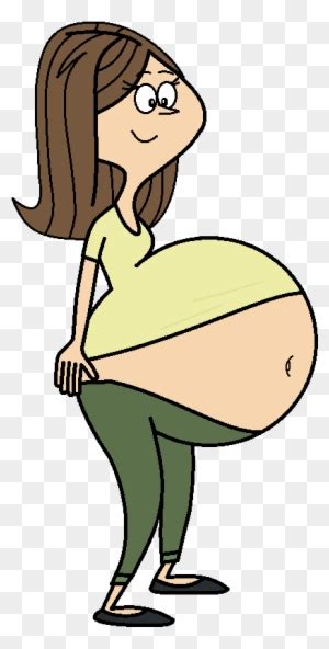 A Part By Angry Signs On Deviantart Very Pregnant Woman Cartoon