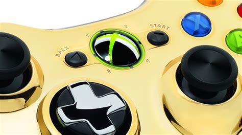Xbox 360 Controller In A New Avatar Gold Xbox Controller Webmuch