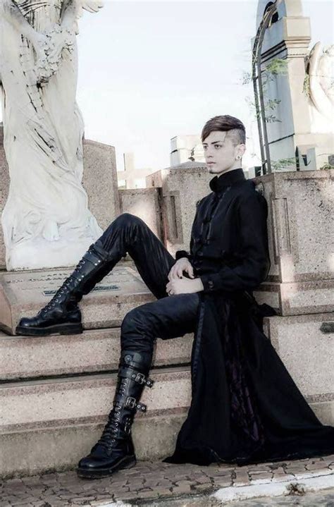 Gothic Fashion Men Vampire Fashion Victorian Gothic Fashion Dark Fashion For Men Victorian