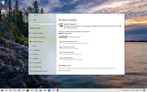 Windows 10 Build 18312 19h1 Releases With New Features Pureinfotech