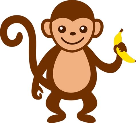 Baby Monkey Clipart Clipart Suggest