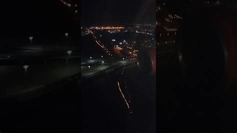 Beautiful Night Landing At Jeddah Airport 😍 Youtube