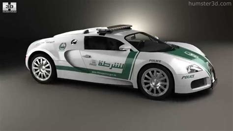 Bugatti Veyron Police Dubai 2014 By 3d Model Store Youtube
