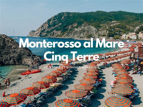 Monterosso Al Mare Cinque Terre En Italie Où Dormir Où Manger