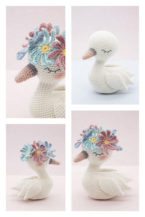 Amigurumi Crochet Swan Free Pattern Amigurumi
