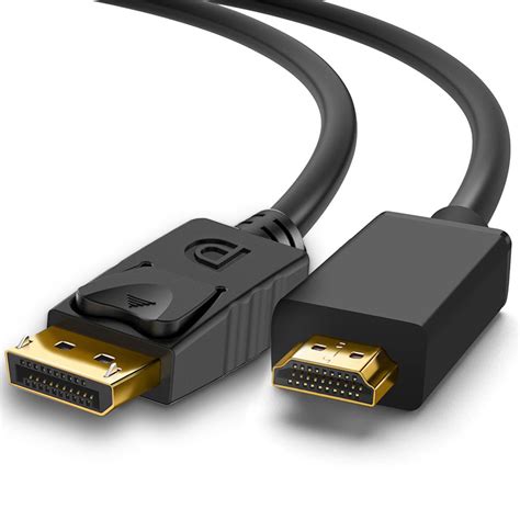Great savings & free delivery / collection on many items. DP to HDMI Cable, TSV DisplayPort to HDMI Male to Male ...