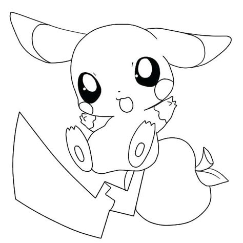 Here is a collection of 20 printable pikachu coloring pages for your kids. Cute Pikachu Coloring Pages at GetColorings.com | Free ...