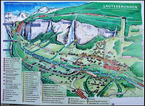 Lauterbrunnen地圖