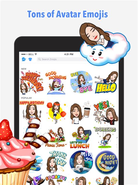 The app plays over 50 free learning games anytime and anywhere with pbs kids characters. Your Avatar Creator | Zmoji App for iPhone - Free Download ...
