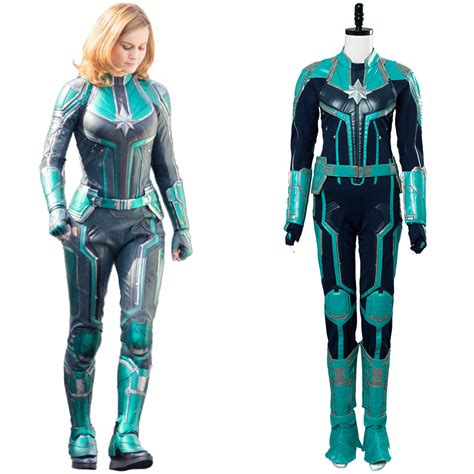 Captain Marvel Ms Marvel Carol Danvers Cosplay Costume Avis Et