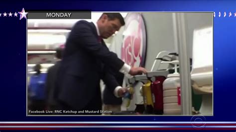 Stephen Colbert Catches Bret Baier Hoarding Mustard At Rnc Jokes About Roger Ailes Scandal