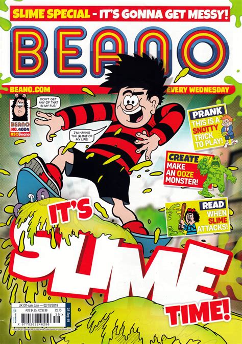 Blimey The Blog Of British Comics Cover Preview Beano No4004