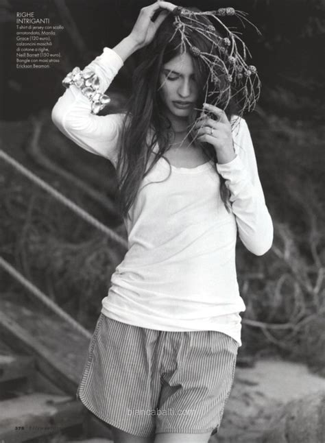 Bianca Balti In Elle Italy Fashion Gone Rogue