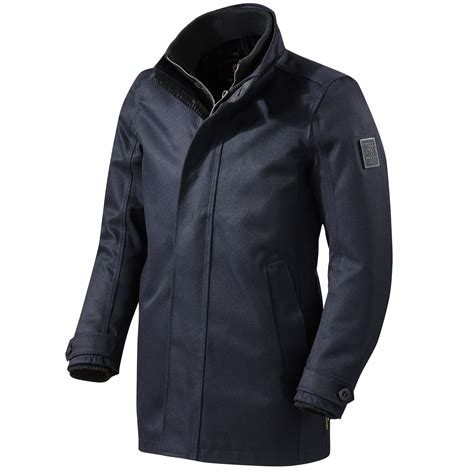 Besides being durable and water resistant, you get a sleek fit with an adjustable collar to accommodate your helmet. Piazza 2 Jacket by REV'IT!