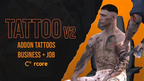 Fivem Tattoos Business Job And Addon Tattoos Youtube