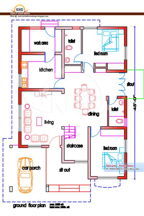 11 House Plans Kerala Style 1200 Sq Ft Info